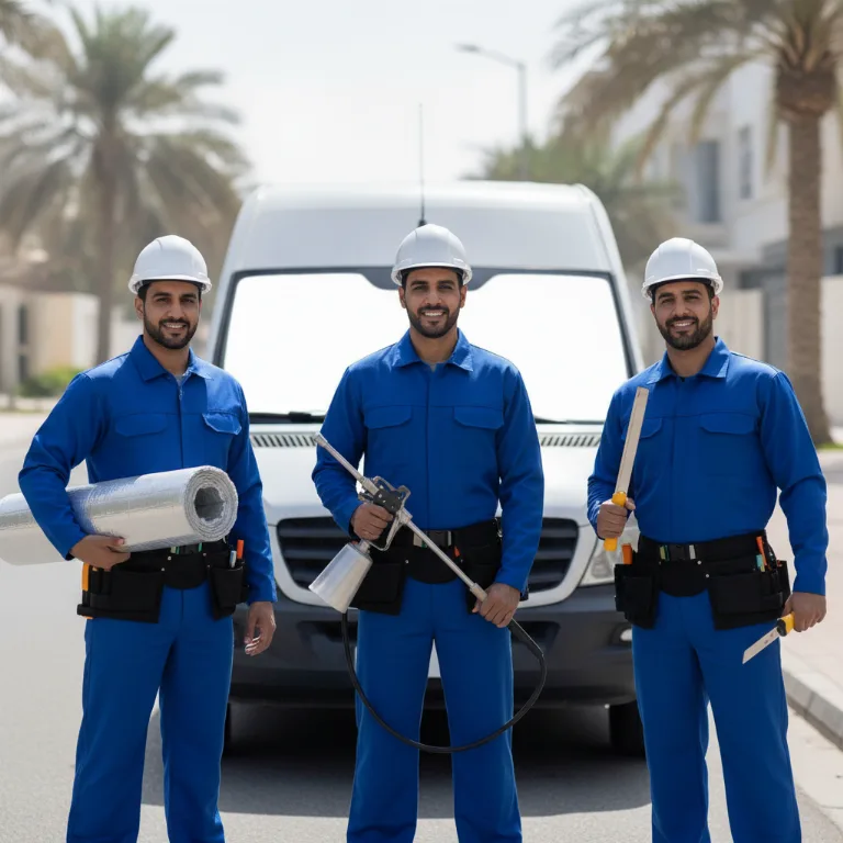 Home Insulation team in Dubai Festival City